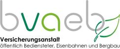 Logo der BVAEB, Versicherungsanstalt Bediensteter, Eisenbahnen und Bergbau
